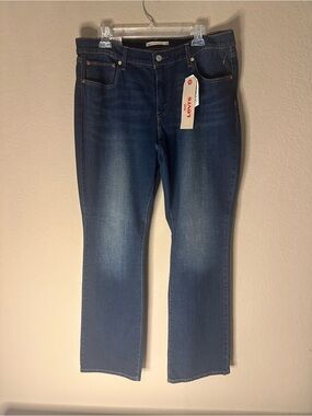 Levi's Women’s Blue Straight-Leg Jeans
